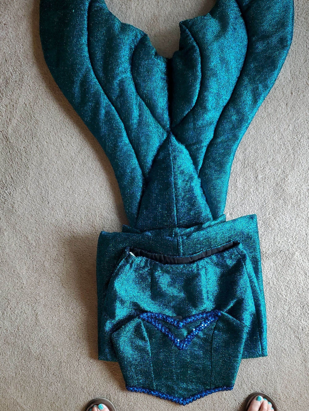 Metallic MERMAID costume - Read Carefully